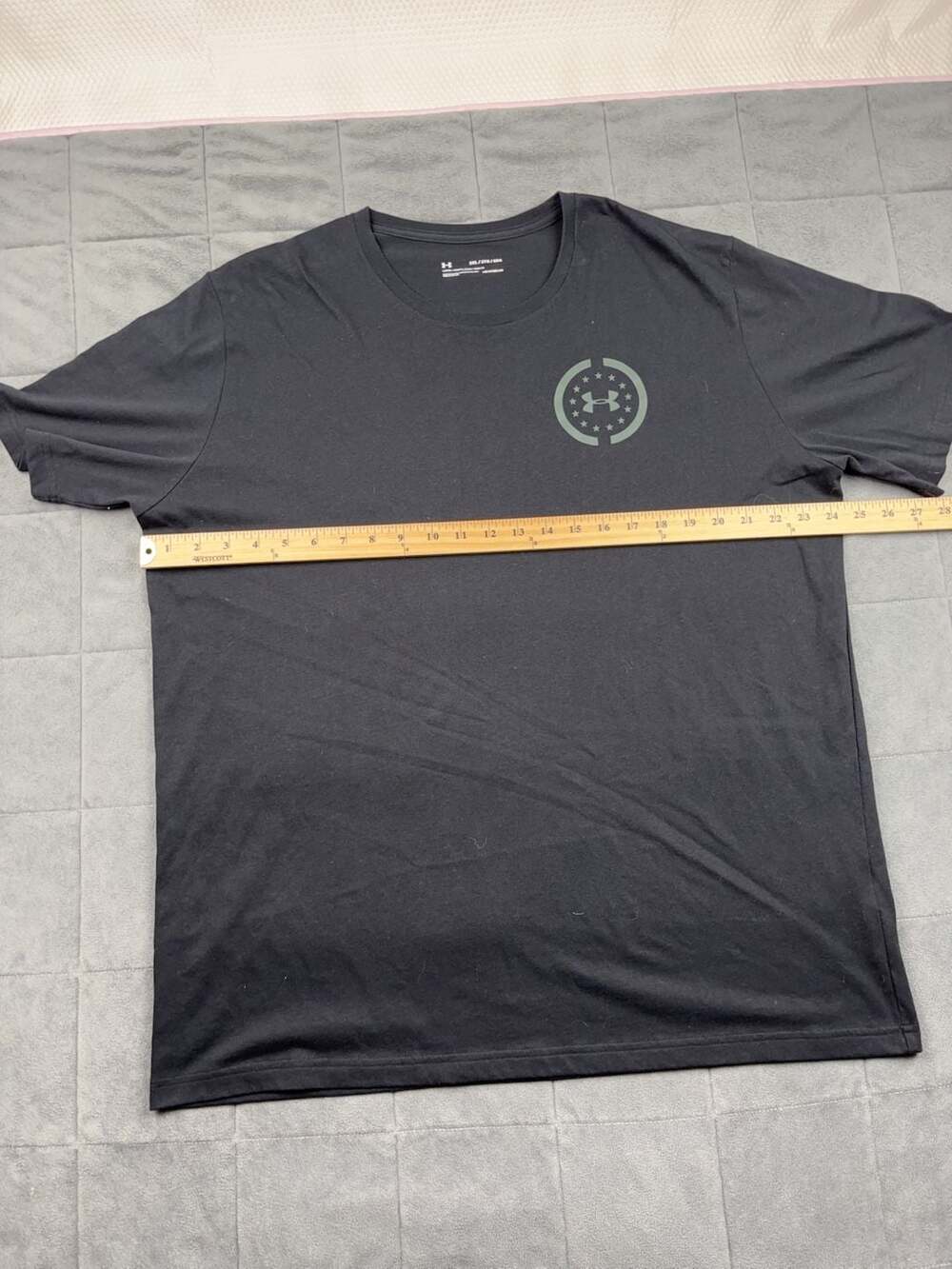 Under Armour Tactical Division Skull Knife Graphic T-Shirt 2XL - Picture 3 of 10